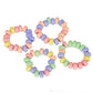 The Dreidel Company Stretchable Candy Bracelet, Multicolor Fruit-Flavored, 48-Pack, 8.5g