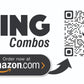 Best Bakery Wafers With Real Flavor + King Combo Qr Code (Chocolate (2 Count))