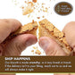 DIJAS Natural Foods, Crunchy Fat Free Biscotti Cookie, All Natural Preservative Free Ingredients, Delicious Low Calorie Snack (4