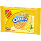OREO Lemon Creme Sandwich Cookies, Family Size, 12 - 20 oz Packs