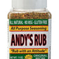 Andy'S Rub, An All Natural Rub With Attitude, 11 Oz.