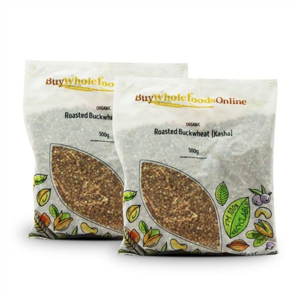 Buy Whole Foods Organic Buckwheat Roasted [Kasha] (1kg)