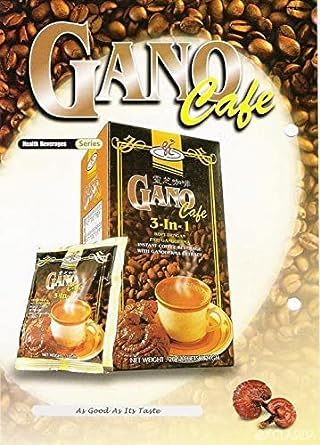 Ganocafe 3in1 Instant Coffee (3 Boxes 60 Sac)