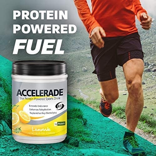 Accelerade by PacificHealth - All Natural Sport Hydration Drink Mix with Protein + Carbs & Electrolytes - for Superior Energy Re