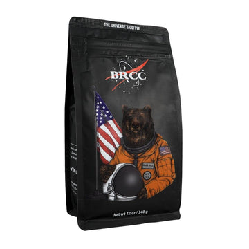 Black Rifle Coffee Ground Light Roast, Space Bear, 12 Ounce, Model 30-088-12G