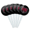 State University of New York at Potsdam Secondary Logo Cupcake Picks Toppers Decoration Set of 6