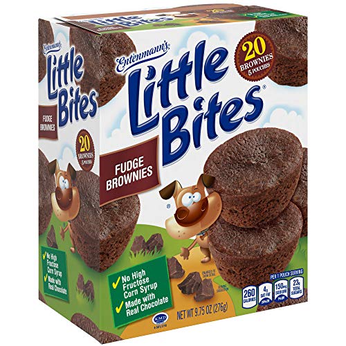 Entenmanns Little Bites Fudge Brownies, 9.75 oz, 5 Count