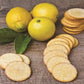 Mandy'S Cookie Thins, Zesty Lemon, 4.6 Ounce (Pack Of 6)
