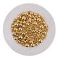 Edible Bright Gold Sugar Pearls Candy Sprinkles 120G/ 4.23Ounce Baking Cake Sprinkles Cupcake and Cake Topper Cookie Decorations