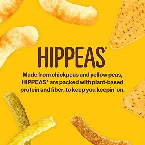 Hippeas Chickpea Puffs, Flavor Blast: White Cheddar Explosion, 0.75 Ounce (Pack of 18), 3g Protein, 2g Fiber, Vegan, Gluten-Free