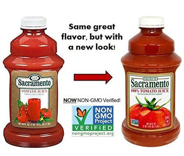 Sacramento Tomato Juice - 46 Fl Oz Plastic Bottle - Pack of 1