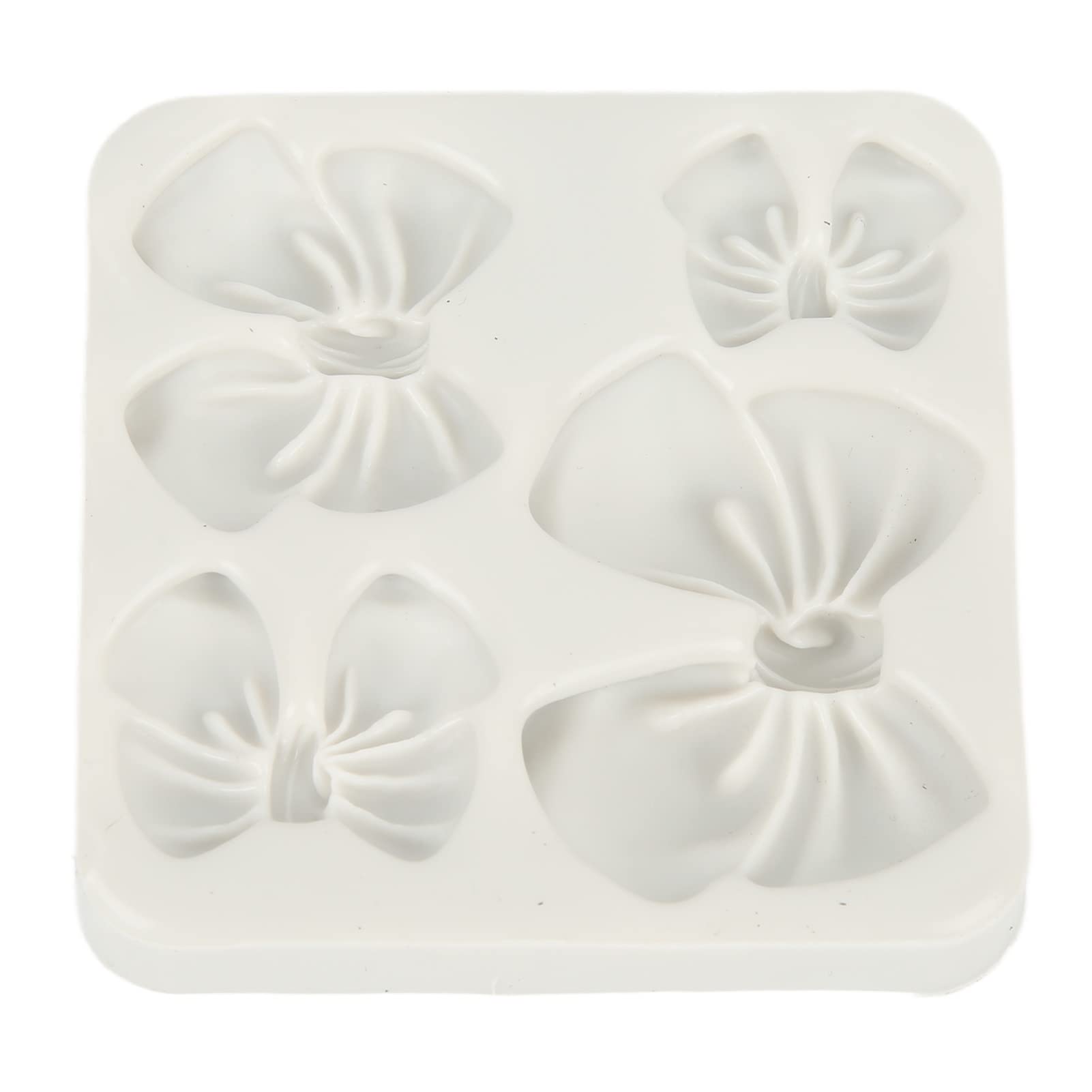 Bow , Prevent Stick Cake Cupcake Decoration Silicone Cartoon Bow Knot for DIY Chocolate Cake Craft