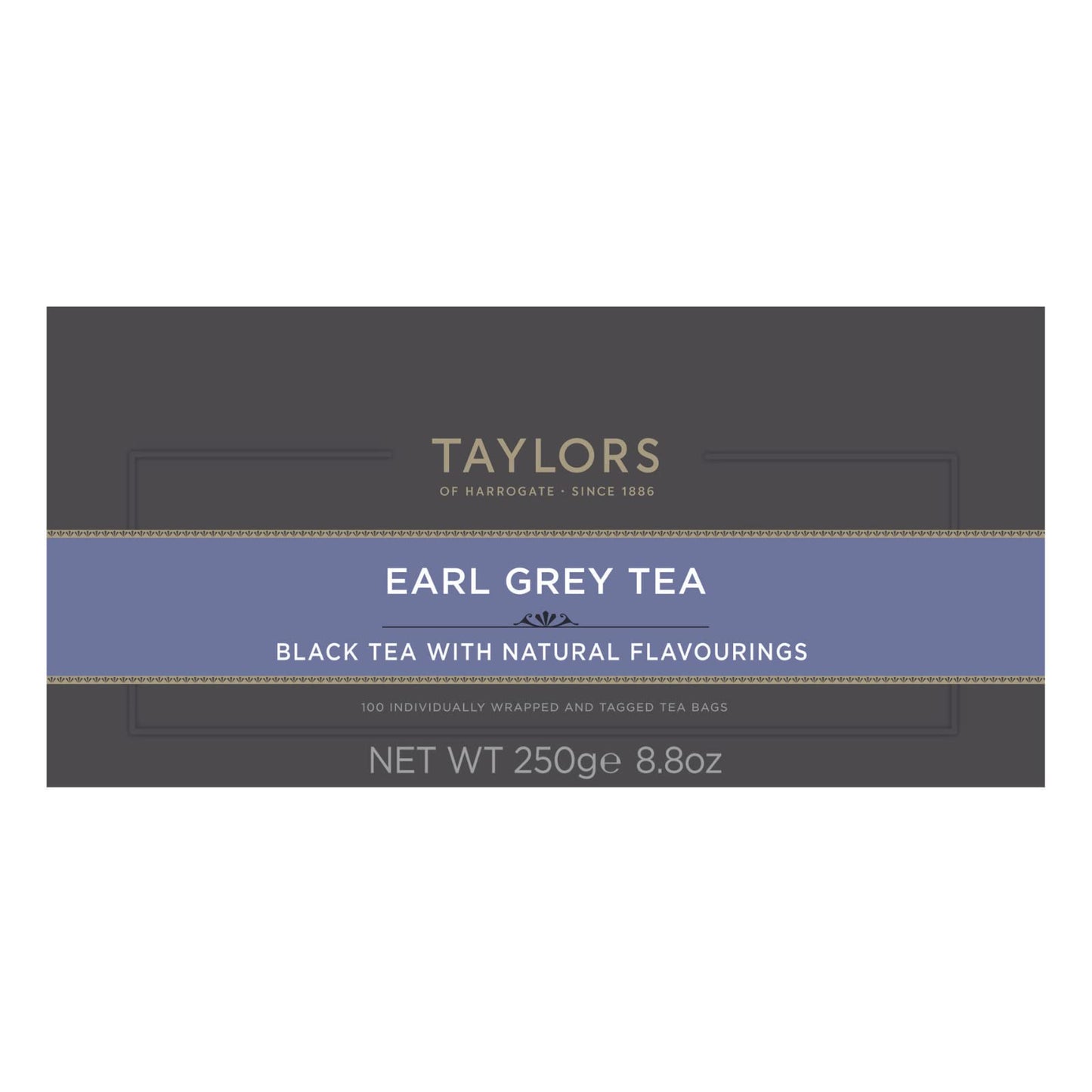 Taylors Of Harrogate Earl Grey, 100 Count (Pack Of 1)
