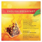 Lipton Black Tea English Breakfast Pyramid Tea Bags, 20 Bags, Multicoloured, Model 800859