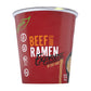 RAMEN EXPRESS Beef Flavor Ramen Cup Noodle, 2.25 Oz Each (Pack Of 12) by Chef Woo | Vegetarian Ramen Noodles | No Added MSG | Ha