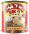 Generic Mocha Cappuccino Instant Mix - 99% Caffeine Free - 4 lb Can (64 oz)