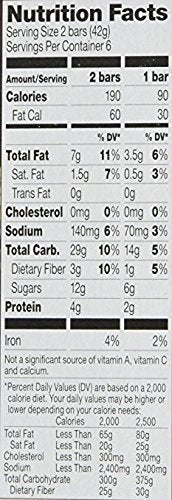 Nature Valley Crunchy Granola Bars, Oats N Dark Chocolate, 6 Count (Pack of 3)