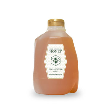 100% Raw & Unfiltered Wildflower Honey - American Made By Pure Southern Honey (48 Ounce)