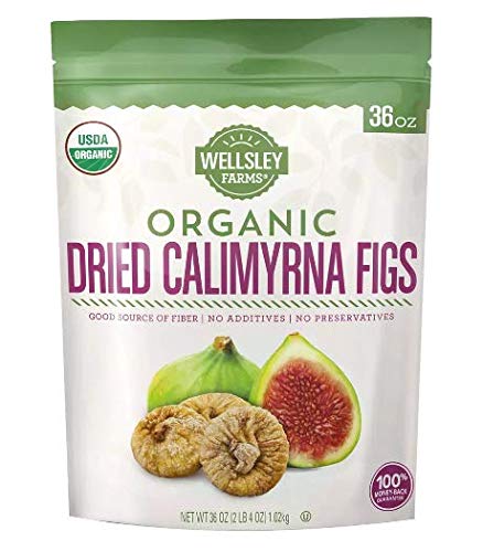 Wellsley Farms Organic Dried Calimyrna Figs, 36 Oz