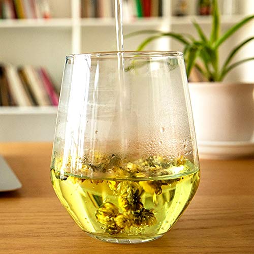 Chawuwarmsun [A] Chrysanthemum Tea,3.5Oz/100G,Hangzhou Tai Ju,White Chrysanthemum Bud,Chinese Flower Tea