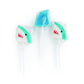 Fun Express Shark Suckers - 12 Candy Lollipops, Blue & White, Heads and Fins Shapes, Ideal for Birthday Party Supplies