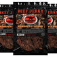 Carnivore Candy Beef Jerky 3 Pack (Three 3Oz Bags) (Korean Barbecue)