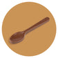 LYZAS SWEETS &   Milk Chocolate Edible Spoons - Gourmet Cocoa Stirrers - Pack of 2 Gift Box