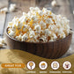 Nutiva Organic Butter Flavored Coconut Oil for Popcorn, Cooking and Baking. 29 Fl Oz - USDA Organic Non-GMO, Vegan Dairy-Free Bu