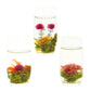 Lwxljmjzc-12 Unique Varieties Blooming Green Tea Ball | Jasmine Flowering Tea | Individual Pack With Flowers-Gifts For Tea Lover