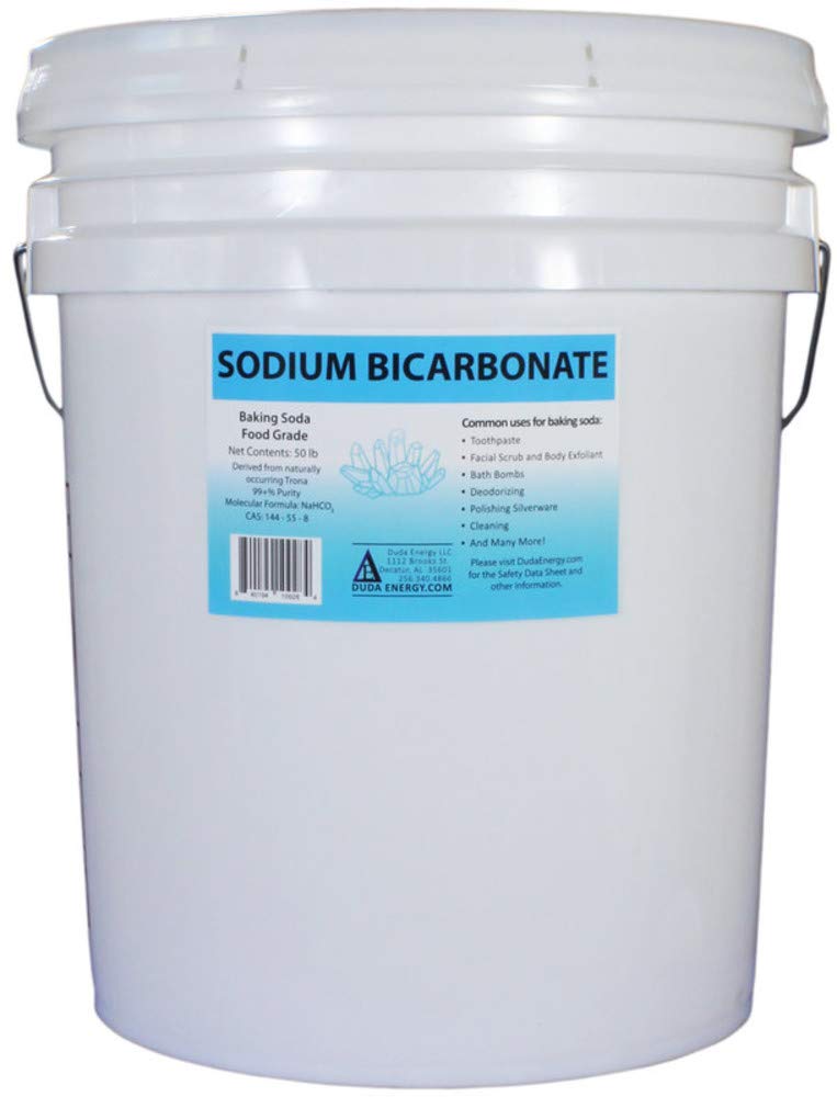 50 Lb Pail Of Usp Pure Sodium Bicarbonate Powder Organic Food Grade Ormi Listed Pure Baking Soda