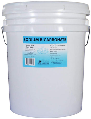 50 Lb Pail Of Usp Pure Sodium Bicarbonate Powder Organic Food Grade Ormi Listed Pure Baking Soda