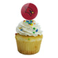 Saginaw Valley State Primary Logo Cupcake Picks Toppers Decoration Set Of 6