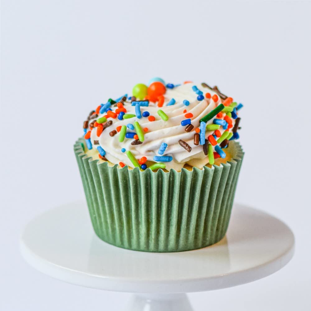 Sweets &   Boutique Dinosaur Sprinkles - Edible Cake Toppings, 4oz, Dino Stomp Color Mix