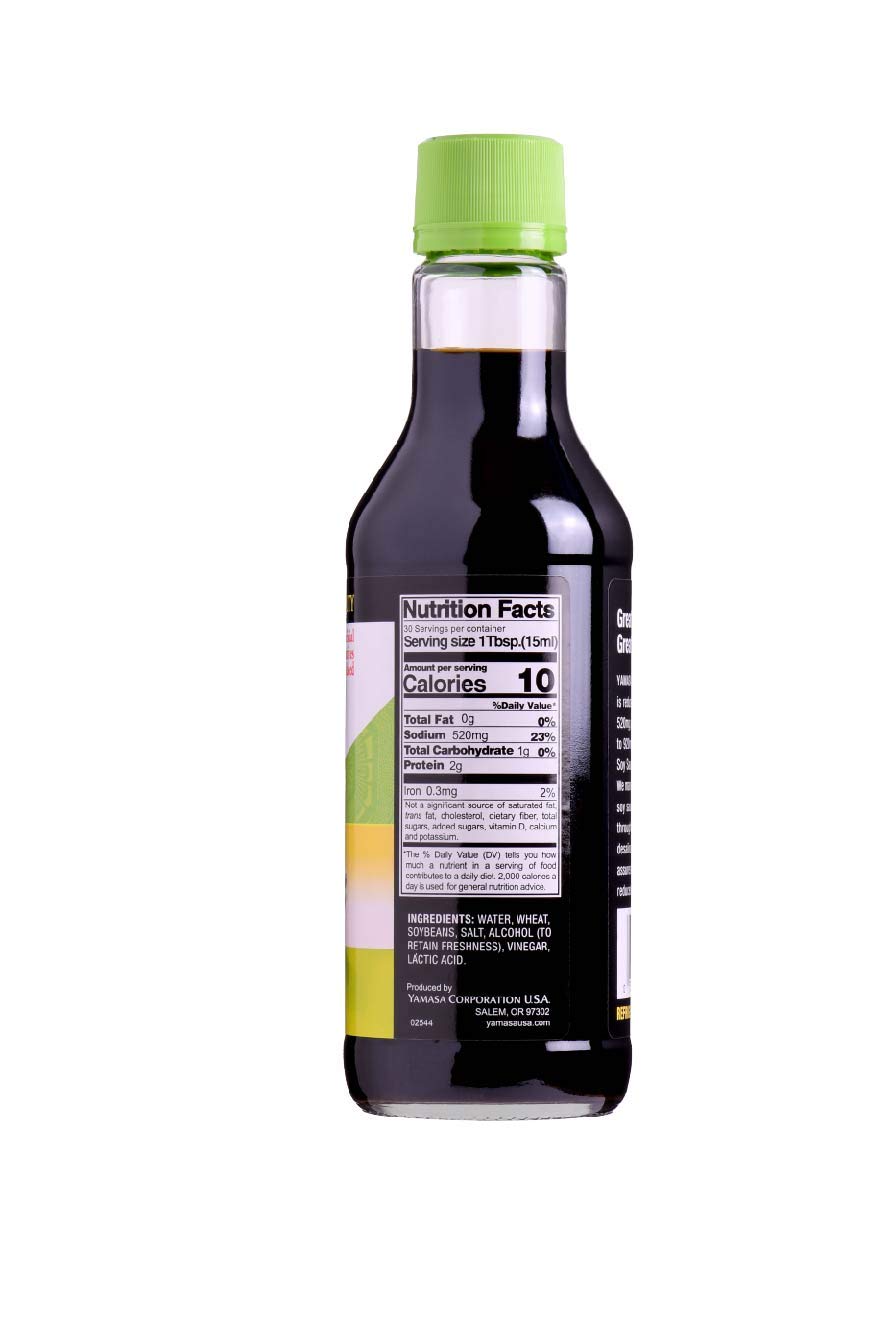 Yamasa Soy Sauce Reduced Sodium 15.5 Oz
