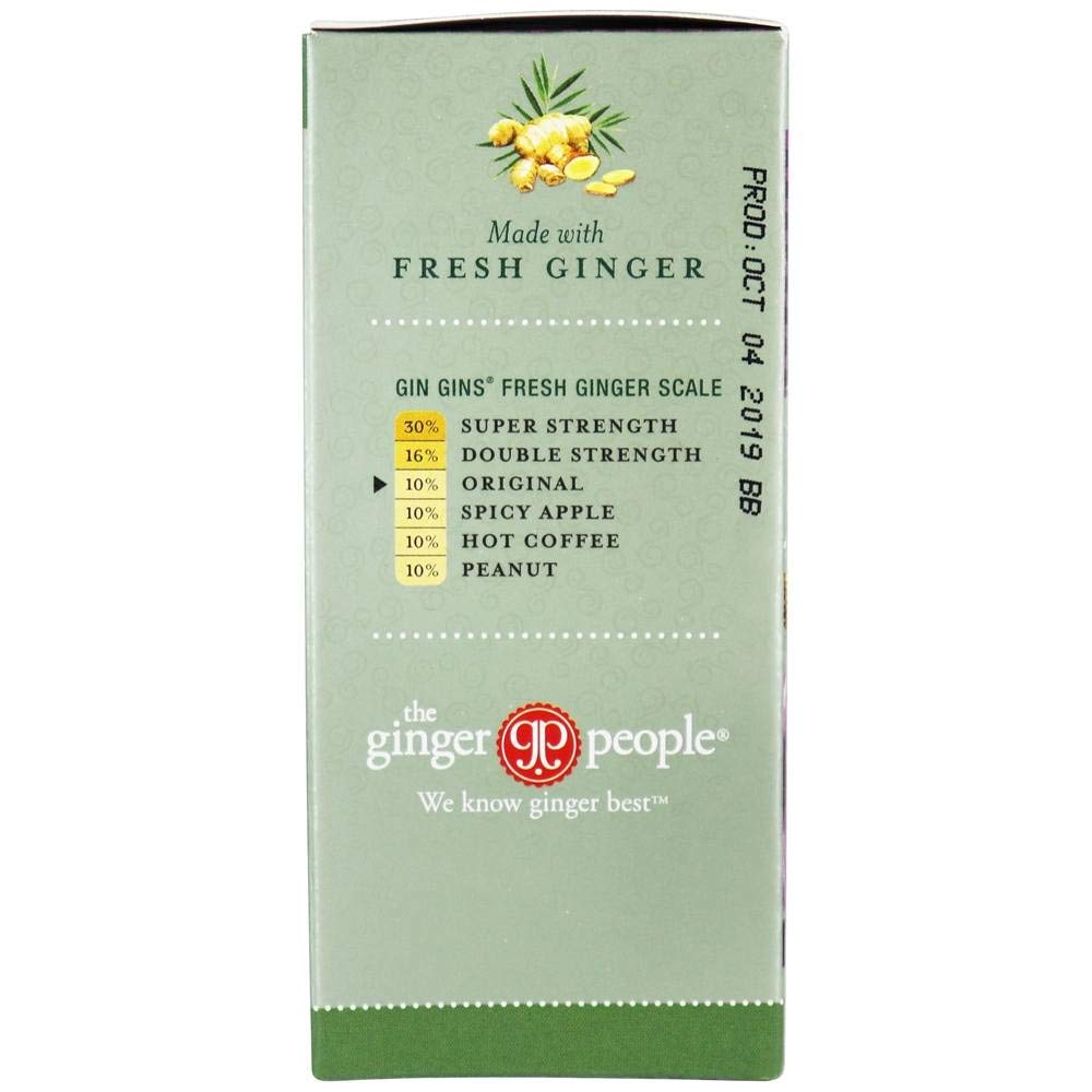 Ginger People Gingins Chewy Orig Box 4.5 Oz