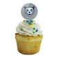 Daemen College Secondary Logo Cupcake Picks Toppers Decoration Set Of 6