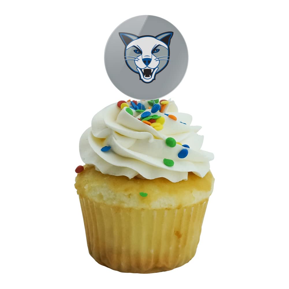 Daemen College Secondary Logo Cupcake Picks Toppers Decoration Set Of 6
