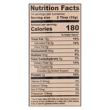 Sesame King Premium Sesame Tahini, 16 oz, All-Natural, Vegan, Non-GMO, Gluten-Free, Tan