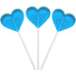 Fruidles Lollipops Mini Heart Shaped Flavored Delicious Lollipop, Individually Wrapped, 5G Lollipop (30 Lollipops, Fruit Punch)