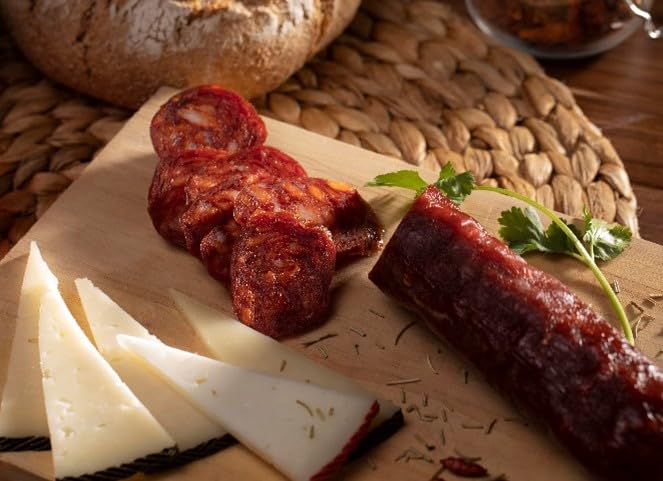 Goikoa Mild Chorizo | All Natural | Dry-Cured | Authentic Navarre Spain | Perfect For Charcuterie | 7.4 Oz (210 Gr) | (Pack Of 2
