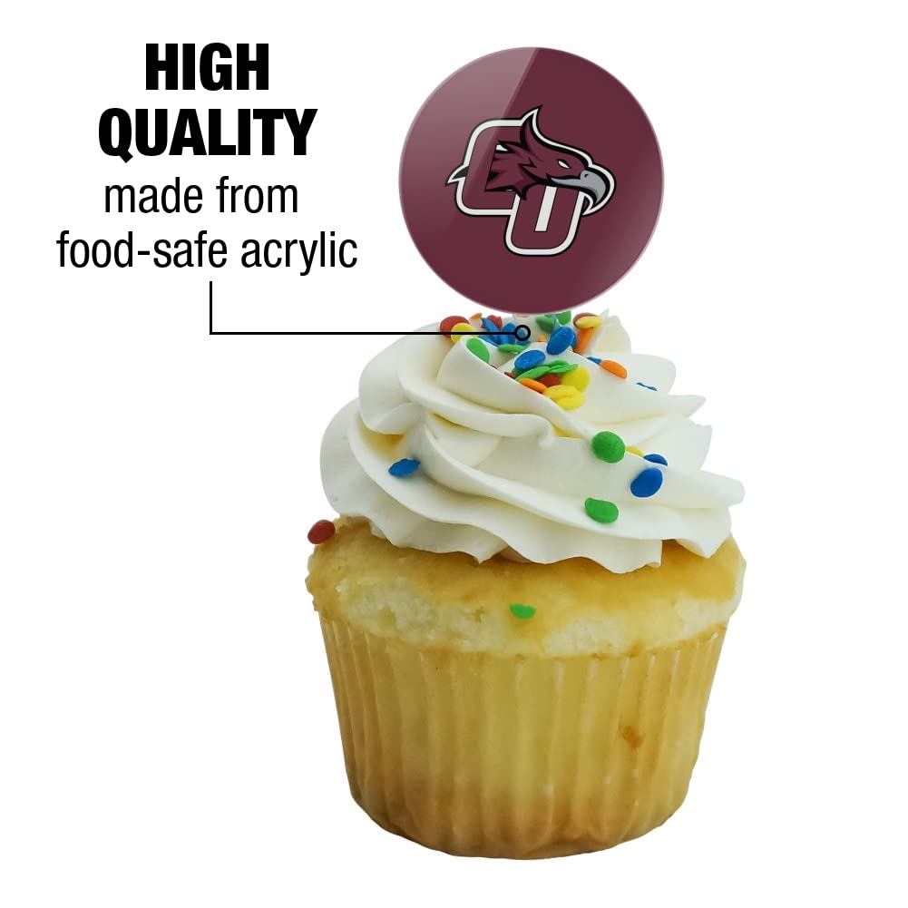 Cumberland University Primary Logo Cupcake Picks Toppers Decoration Set Of 6
