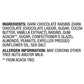 ORCHARD VALLEY HARVEST Chocolate Raisin Nut Trail Mix, 1 oz (Pack of 8), Non-GMO, No Artificial Ingredients