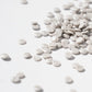 NIPEOR Grey Sprinkles Confetti Sprinkles for Cake Decorations 3.53oz/100gEdible Sprinkle Topping Confetti Sprinkles, Round Sprin