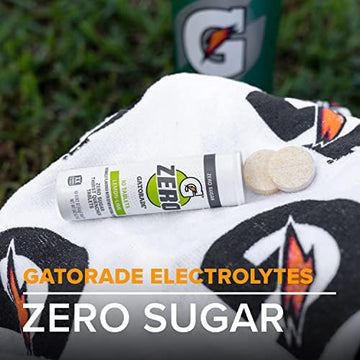 Gatorade Zero compact pieces, Lemon-Lime Flavor, 1.6 oz (Pack of 80)