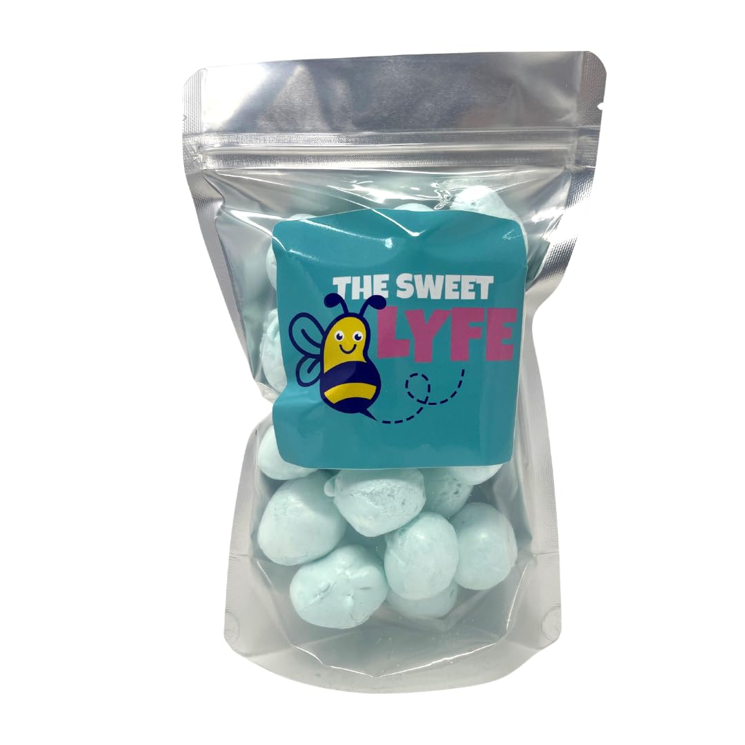 The Sweet Lyfe Cotton Candy Freeze Dried Candy, 2 Pack - Pink And Blue Cotton Candy Taffy, 2 Oz Each Bag - Delicious Freeze Drie