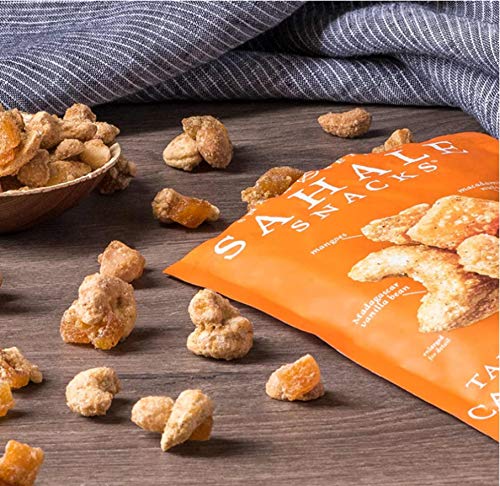 Sahale Snacks Tangerine Vanilla Cashew Macadamia Glazed Mix, 4 Ounces