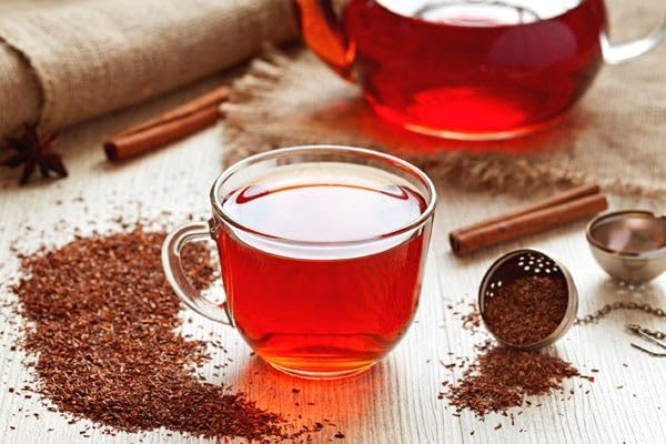 Damtuh Rooibos Tea – Caffeine-Free Herbal Tea, 10 Tea Bags (1g each)