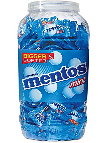 Mentos, Mint Flavour, Chewy Candy Jar, 540 Gm, 200 Pc