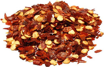 Crushed Chilies Red Pepper Flakes By It'S Delish, 5 Lbs Bulk Bag - Dried Crushed Red Hot Chili Peppers - Chopped & Dehydrated Ve