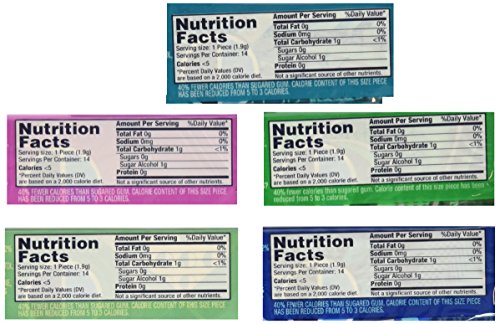 Wrigley'S Orbit 20 Pack - 14 Piece Packages - Sugar Free Gum - Variety Box